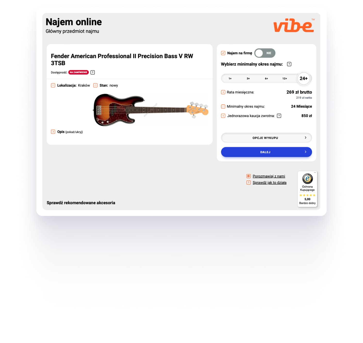 Vibe fintech rental platform